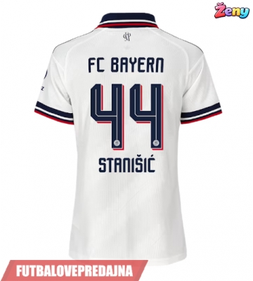 Lacne Ženy Futbalové dres Bayern Munich Josip Stanisic #44 2026-27 Krátky Rukáv - Preč